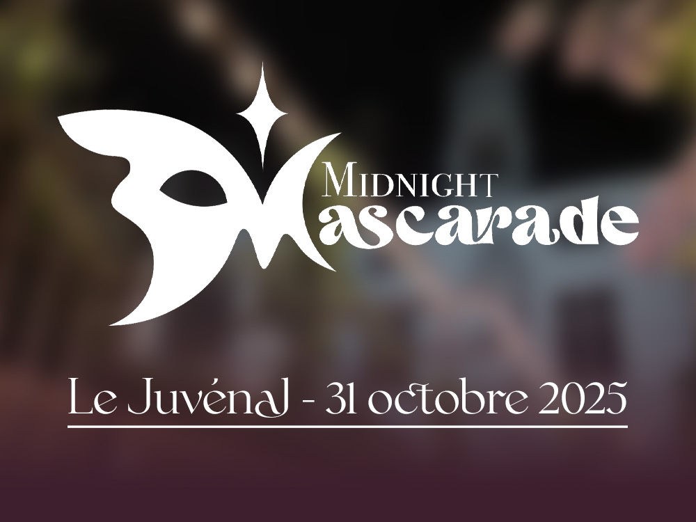 Image promotionelle de la murder party Midnight Mascarade